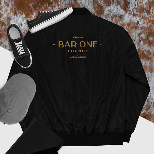 BAR ONE Premium recycled bomber jacket